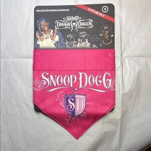 🆕🐾 Snoop Dogg Deluxe Reversible Bandana. Small dog.